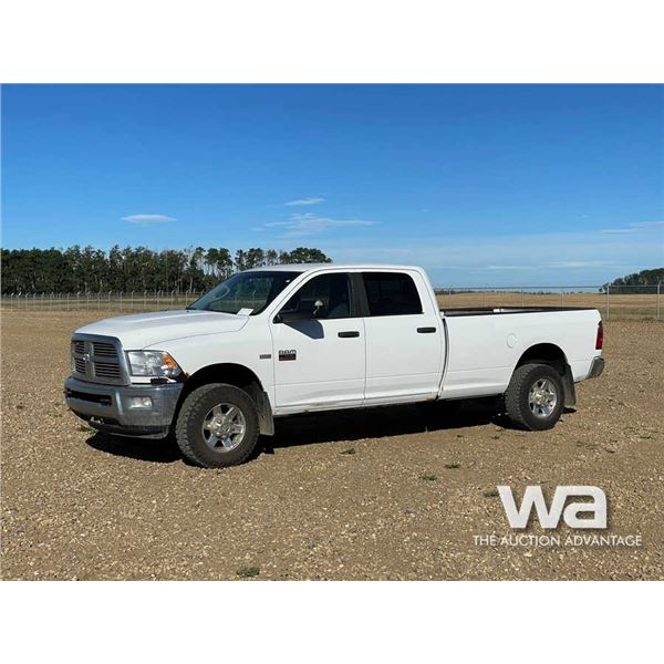 2011 DODGE RAM 2500 CREW CAB PICKUP