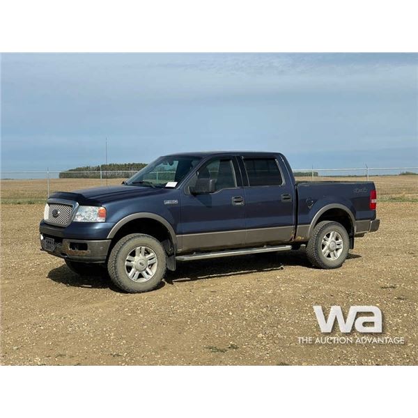 2004 FORD F-150 LARIAT CREW CAB PICKUP