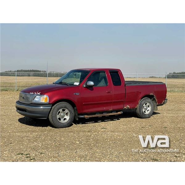2000 FORD F150 XLT E-CAB PICKUP