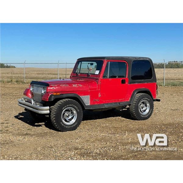 1990 JEEP YJ SPORTS UTILITY VEHICLE