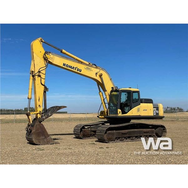 2004 KOMATSU PC270LC-7 HYDRAULIC EXCAVATOR