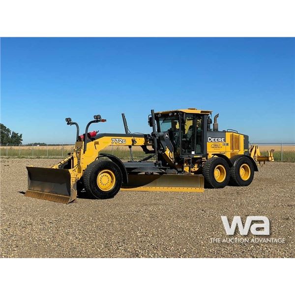 2013 JOHN DEERE 772G AWD MOTOR GRADER