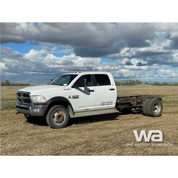 2015 DODGE RAM 5500HD SLT CREW CAB & CHASSIS