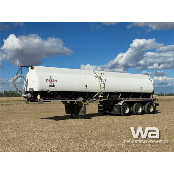 2003 WABASH 34,800 LITRE TRIDEM TANK TRAILER