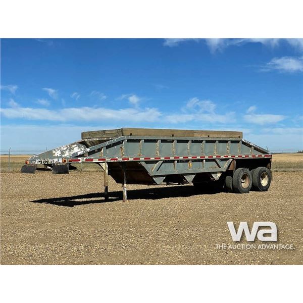 1980 DECAP T/A BOTTOM DUMP TRAILER