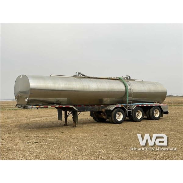 1985 TOUGLAS 30,000 LITRE TRIDEM TANK TRAILER