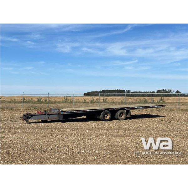 1994 TRAILKING HYD. TILT DECK T/A FLATDECK TRAILER