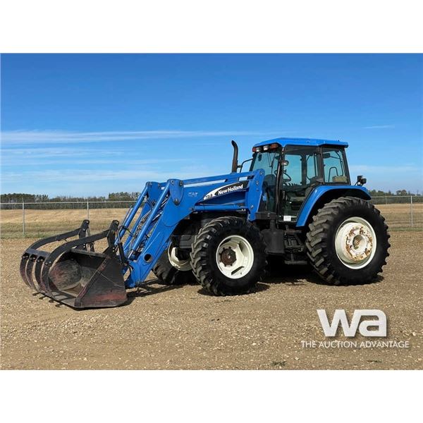 2001 NEW HOLLAND TM135 MFWD TRACTOR