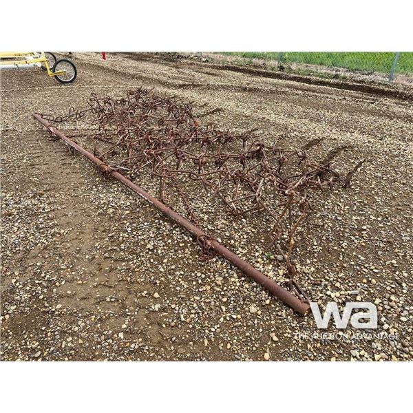 20 FT. PASTURE HARROWS & DRAWBAR