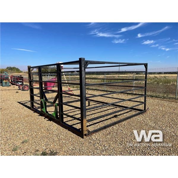 HEAVY DUTY 12 X12 FT. LIVESTOCK CAGE