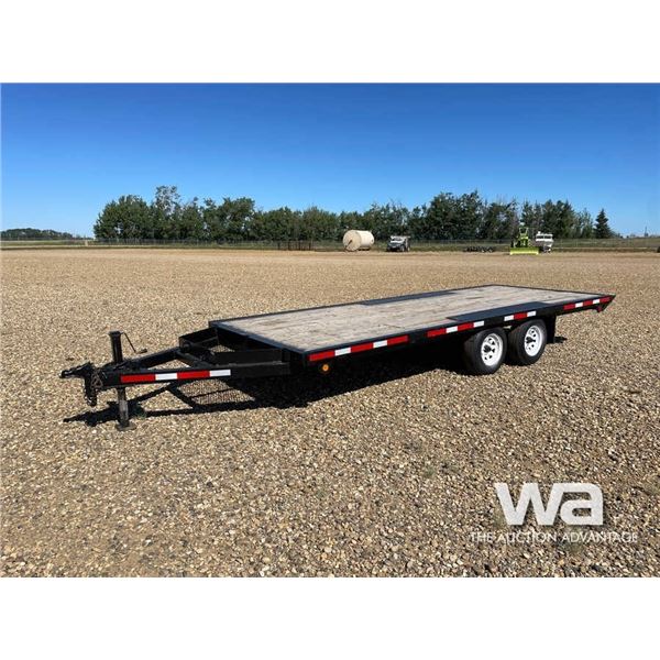 2007 RAINBOW 18 FT. T/A DECK OVER TRAILER