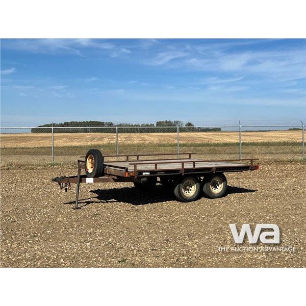 2008 RAINBOW 12 FT. T/A UTILITY TRAILER