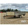 Image 1 : 2011 RAINBOW 8 X 10 FT. T/A FLATDECK TRAILER