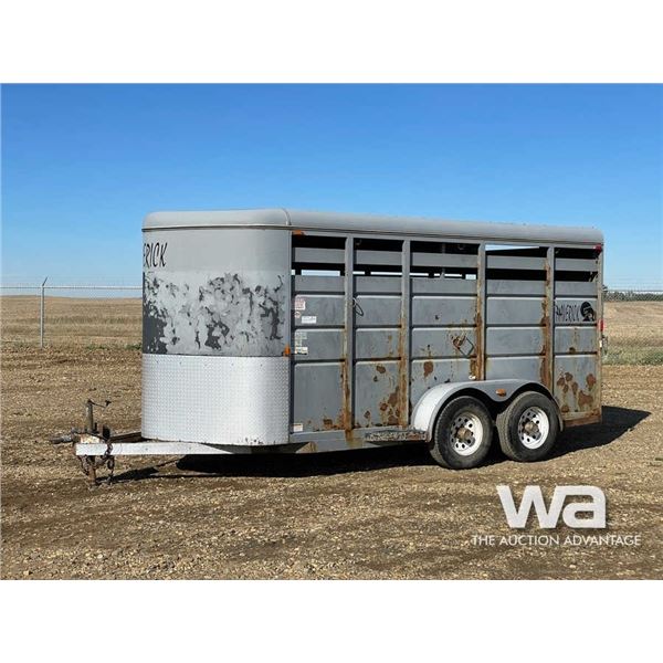 2012 MAVERICK T/A 4-HORSE TRAILER