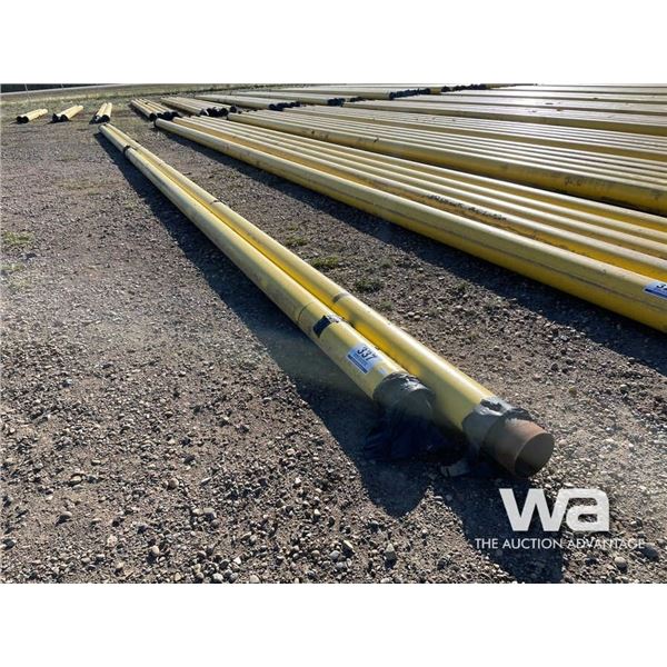 (2) PCE. 8" X 60 FT. YELLOW JACKET PIPE