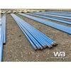Image 1 : (10) PCE. 3 1/2 X 60 FT. BLUE JACKET PIPE