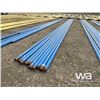 Image 2 : (10) PCE. 3 1/2 X 60 FT. BLUE JACKET PIPE