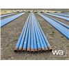 Image 3 : (10) PCE. 3 1/2 X 60 FT. BLUE JACKET PIPE