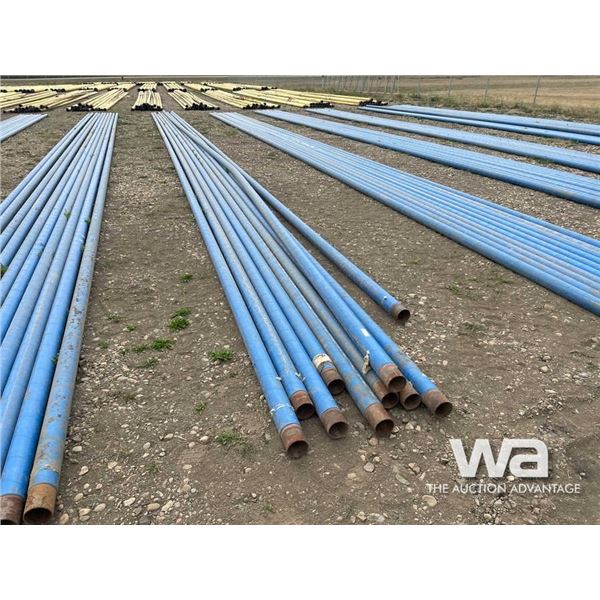 (10) PCE. 3 1/2 X 60 FT. BLUE JACKET PIPE