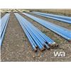 Image 1 : (10) PCE. 3 1/2 X 60 FT. BLUE JACKET PIPE