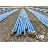 Image 3 : (10) PCE. 3 1/2 X 60 FT. BLUE JACKET PIPE