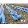 Image 1 : (10) PCE. 3 1/2 X 60 FT. BLUE JACKET PIPE