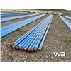 Image 2 : (10) PCE. 3 1/2 X 60 FT. BLUE JACKET PIPE