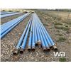 Image 3 : (10) PCE. 3 1/2 X 60 FT. BLUE JACKET PIPE