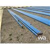 Image 1 : (8) PCE. 3 1/2 X 23-60 FT. BLUE JACKET PIPE
