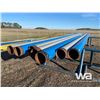 Image 1 : (7) 10"x31'-40' BLUE & GRAY PIPE