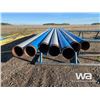 Image 2 : (7) 10"x31'-40' BLUE & GRAY PIPE