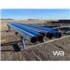 Image 3 : (7) 10"x31'-40' BLUE & GRAY PIPE