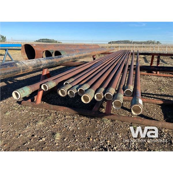 (13) PCE. 2 3/8"x30' DRILL PIPE