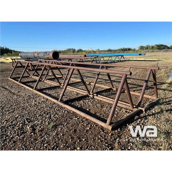 SET OF 27 FT. PIPE RACKS