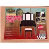 Image 1 : (UNUSED) VANITY MAKEUP DRESSING TABLE & STOOL