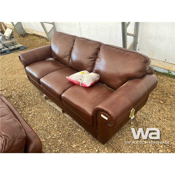 UNUSED 4-PIECE BROWN LIVING ROOM SET