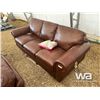 Image 1 : UNUSED 4-PIECE BROWN LIVING ROOM SET