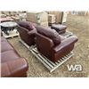 Image 7 : UNUSED 4-PIECE BROWN LIVING ROOM SET