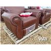 Image 8 : UNUSED 4-PIECE BROWN LIVING ROOM SET