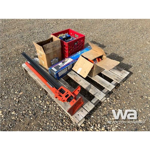 ASSORTED AIR TOOLS, 4 TON CABLE PULLER