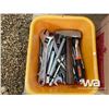 Image 6 : CRAFTSMAN TOOL BOX, WRENCHS, CHISELS