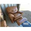 Image 9 : (UNUSED) LEATHER RECLINING SOFA, LOVESEAT & CHAIR