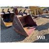 Image 2 : WBM 62" EXCAVATOR CLEANOUT BUCKET