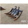 Image 1 : WELDCO BEALS 66 IN. EXCAVATOR BRUSH RAKE