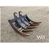 Image 2 : WELDCO BEALS 66 IN. EXCAVATOR BRUSH RAKE