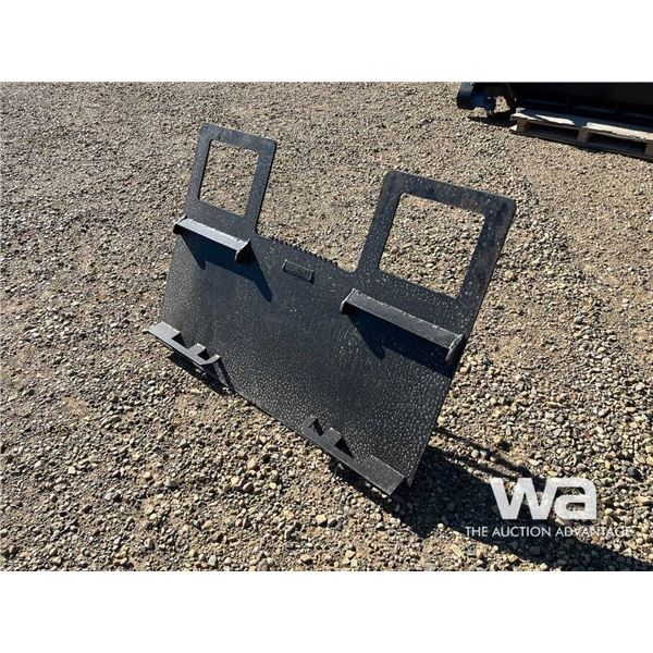 TRAILER RECEVIER PLATE