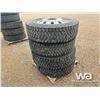 Image 4 : (4) MICHELIN 11R22.5 TRUCK TIRES & RIMS