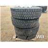 Image 7 : (4) MICHELIN 11R22.5 TRUCK TIRES & RIMS