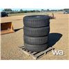 Image 2 : (4) GRIZZLY 385/65R22.5-20PR TRUCK DRIVE TIRES