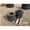 Image 2 : (4) SWAMP LITE 27X12-12, 27X10-12 ATV TIRES